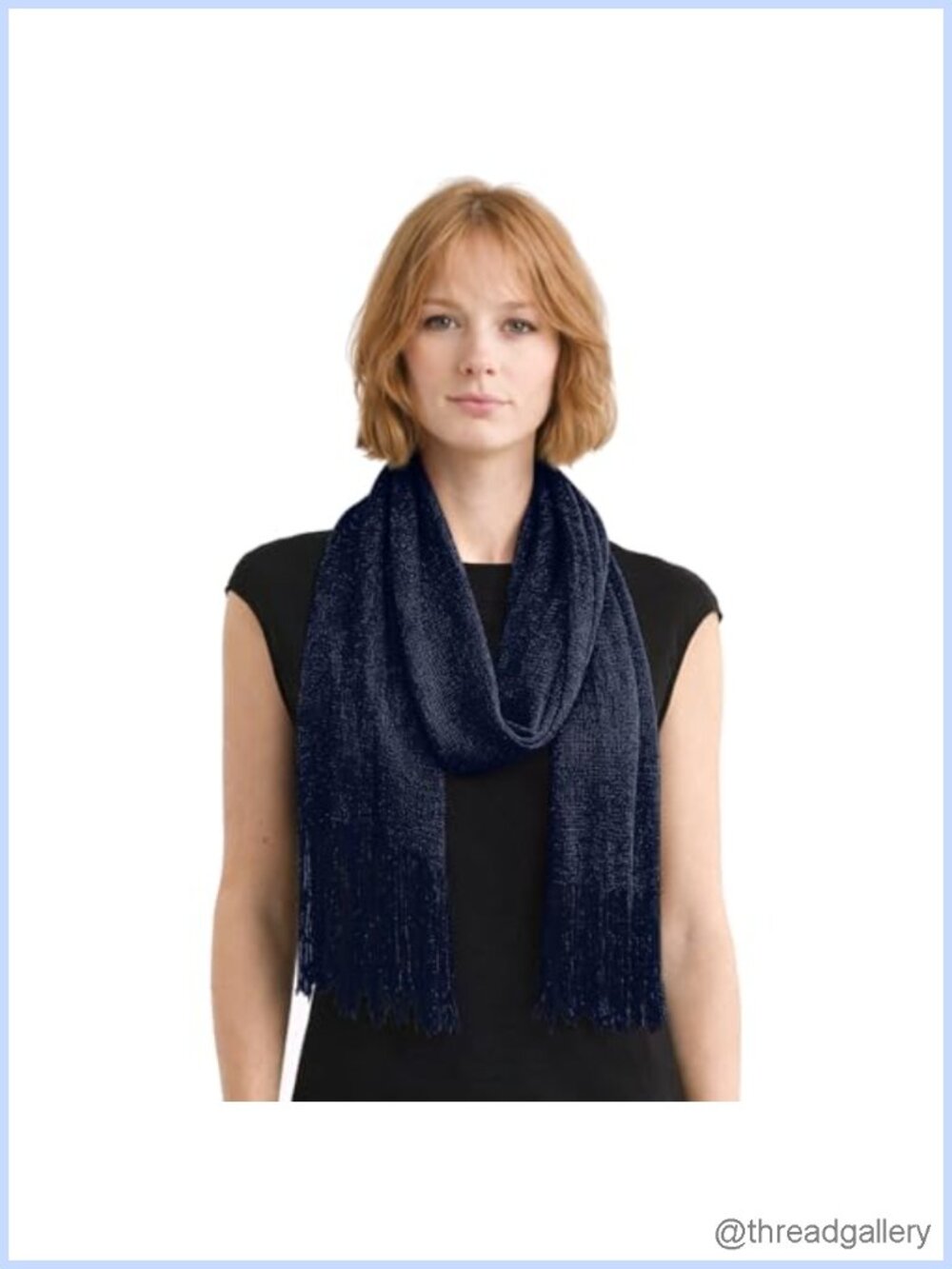 Sequin Scarf Sparkly Shawl Wrap Fashion Scarf Tassel Fringe Evening